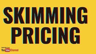 What Is Skimming Pricing Strategy  Skimming Pricing [upl. by Pomeroy366]