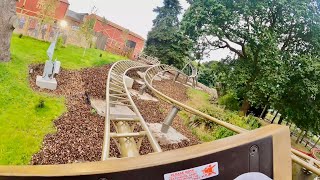 Gold Rush UK’s NEWEST Roller Coaster 4K POV  Drayton Manor England No Copyright [upl. by Syramad]