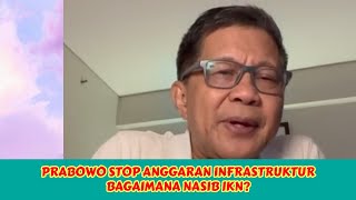 🔴 ROCKY GERUNG BAHAS PRABOWO STOP ANGGARAN INFRASTRUKTUR BAGAIMANA NASIB IKN [upl. by Mistrot]