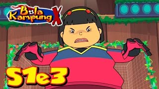 🇲🇾 Bola Kampung X  S1E3  Ancaman Strawberry Malay  Kartun KanakKanak [upl. by Oam]