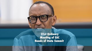 21st Ordinary Meeting of EAC Heads of State Summit  Remarks by President Kagame [upl. by Iaj]