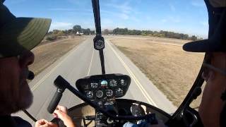 Robinson R22 Autorotation with Instruction [upl. by Anemij]