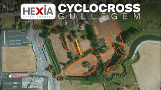 Parcours Hexia Cyclocross Gullegem 2022 [upl. by Belle]