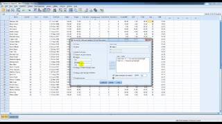 Basic Operations in SPSS 21 with example SPSSte Basit İşlemler [upl. by Hewitt985]