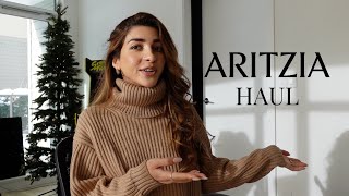 Aritzia Winter 2022 Must Haves  Aritzia Haul  Leather pants Knitwear and More [upl. by Ludlow122]