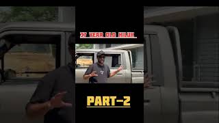 37 Years Old Hilux In India 🇮🇳 Part2 hilux carreview [upl. by Eimmas670]