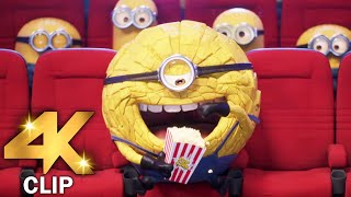 DESPICABLE ME 4 quotMega Minions Fight For Popcornquot Short Film  Trailer 4K ULTRA HD 2024 [upl. by Deerdre]