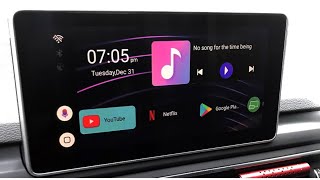 Get Netflix amp YouTube On You Car Audi A4 or Any Other Car [upl. by Arie]