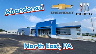 Abandoned Chevrolet amp Buick Dealership  North East PA [upl. by Hedda]