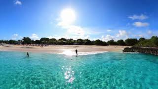 St Maarten Mullet Bay Beach Caribbean Dutch side [upl. by Haleemaj]