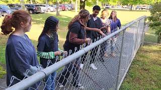 Safe Leash Handling Drills  SWBOCES Animal Science [upl. by Aneertak]