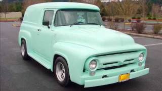 1956 Ford Panel Van  Completely Restored  SOLD [upl. by Hgalehs]