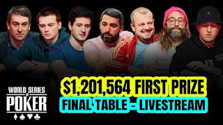 World Series of Poker 2023  Millionaire Maker  FINAL TABLE [upl. by Felizio]