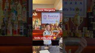 Classic Margarita Cocktail  kantipur hotel training center shorts pokhara bartender nepal bar [upl. by Asreht]