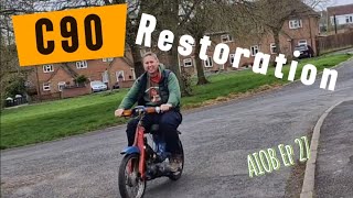 Teddy the C90 restoration  Part 1  An Idiot On Board Ep 27 [upl. by Selwyn]