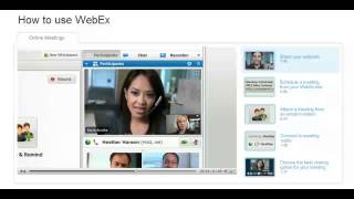 Como usar WebEx [upl. by Dhiman172]