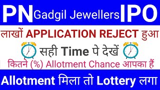 PN Gadgil Jewellers IPO  P N Gadgil Jewellers IPO Allotment Status GMP Review  Stock Market Tak [upl. by Whyte662]