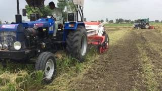 Raja Paddy straw chopper Avtar kalsi agro works Talwandi bhai 9814070295 08558820087 [upl. by Gudrin374]