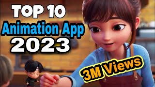 Top 10 3D Animation app in 2023  Create 3D cartoon Animation In Android Plotagon Toontactic 3D [upl. by Vezza]