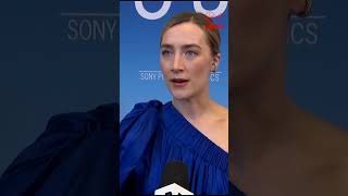 Saoirse Ronan Compares Dual Roles of Producer and Actor to Parenting Challenges [upl. by Ladnor]