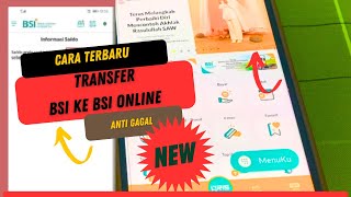 Cara Transfer BSI ke BSI Lewat Mobile Banking [upl. by Novyaj825]