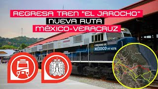 Tren MéxicoVeracruz Sheinbaum anuncia el regreso de “El Jarocho” [upl. by Lotte314]