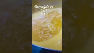 Mermelada de piña mermeladas pinapple jelly cakefilling [upl. by Edina706]