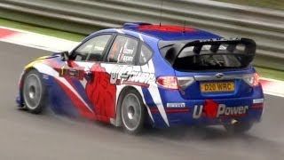 Subaru Impreza WRC2008 S14  In Action with Pure Sounds [upl. by Agnes]