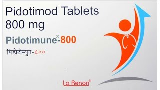 Pidotimune 800 Tablet pidotimode 800mg Tablet pidotimune tablet uses in Hindi [upl. by Nadda]