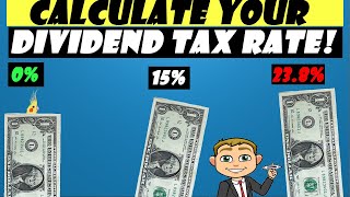 Your Dividend Tax Rates 3 EXAMPLES Calculate Tax On Your Qualified Dividends Like a Pro [upl. by Pacifa]