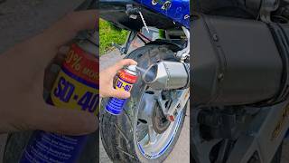 WD 40 in Exhaust [upl. by Oniratac801]