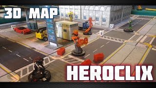 Heroclix Printable 3D City Map [upl. by Meghan450]