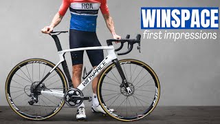 Winspace T1500 First Impressions Dream Chinese Carbon Bike [upl. by Sieracki]