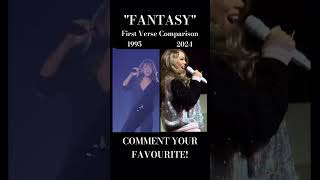 Mariah Carey  Fantasy Vocal Comparison  1995 and 2024 [upl. by Lema]