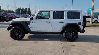 SOLD  NEW 2024 JEEP WRANGLER 4XE JEEP BEACH 4X4 at Huston CDJR NEW 322041 [upl. by Navinod122]