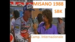 Misano Campionato Internazionale SBK 1988 [upl. by Llerat]