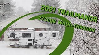 2021 TrailManor 2720QB Walkthrough [upl. by Oinotnanauj]