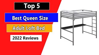 Top 5 Best Queen Size Adult Loft Bed 2024 Reviews [upl. by Attelocin17]