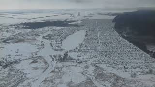 IL76 quotGoAroundquot Training Command Execution at Ulyanovsk Vostochny Airport ULYUWLW Runway 0220 [upl. by Matheny751]