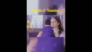 Aladin and Yasmine romantic 😘💗 scene statusviralvideo shortfeed youtubeshorts trendingshorts [upl. by Hartmann]