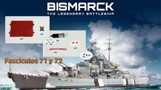 Construye el acorazado Bismarck  Fascículos 71 y 72  Agora models en español [upl. by Anastos908]