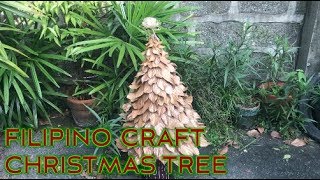 Filipino Christmas Tree  Unique Philippines Arts and Crafts [upl. by Nagek297]