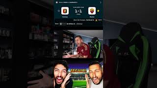 🤬 GenoaRoma 11‼️ genoa asroma livereaction seriea calcio football perte neiperte [upl. by Anivle537]