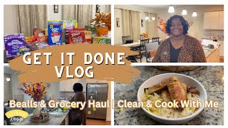 Getting It Done  BEALLS amp Grocery Haul  Clean amp Cook with Me [upl. by Hemingway]