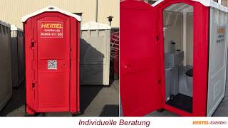 Hertel Service GmbH  mobile Toilettenwagen und kabinen [upl. by Eneles62]