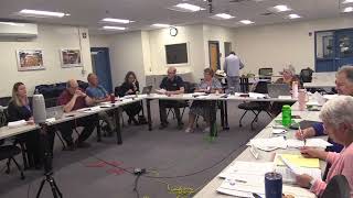 Hannaford Career Center Board Meeting 92624 [upl. by Natsirc]