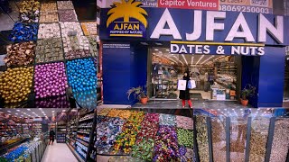 Ajfan Dates amp Nut Shop At Kharghar  Mumbai Ki Roshni [upl. by Attiuqehs]