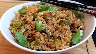 Vegetable Fried Rice  Dhaba Style [upl. by Mcmahon847]