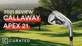 2021 Callaway Apex 21 Iron Review  Curated [upl. by Tychonn17]