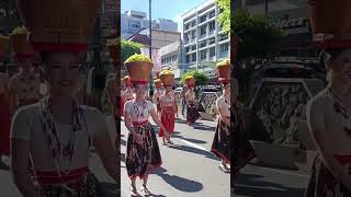 Baguio Panagbenga Festival of Festivals Parade baguiocity trending viralshort culturaldance [upl. by Galateah]